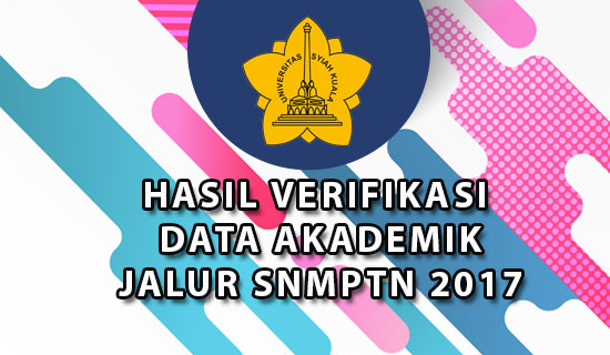 Hasil Verifikasi Data Akademik Lulusan SNMPTN Universitas Syiah Kuala 2017