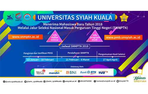 SNMPTN Dilaksanakan Oleh seluruh Perguruan Tinggi Negeri (PTN) Dalam Suatu Sistem yang Terpadu dan Serentak